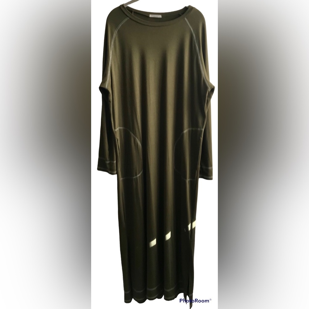EKOUAR COTTEN BLEND MAXI DRESS